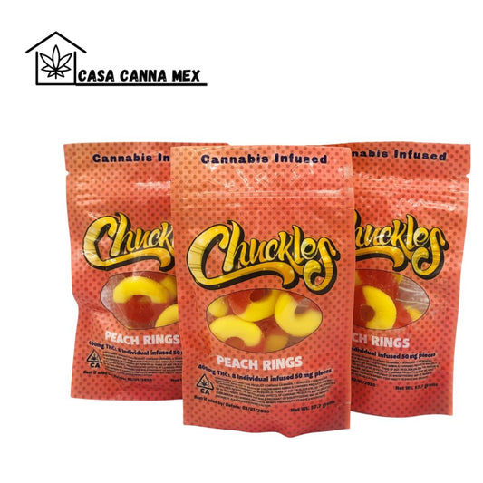 Edibles -  Chuckles Peach Ring Gummies LOW-DOSE
